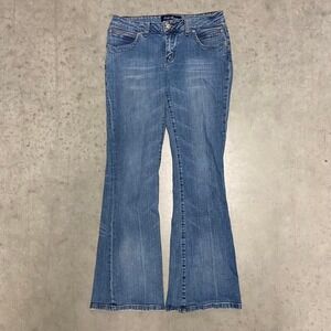 Y2K lowrise flare jeans  Size 7 bootcut trueblue